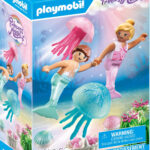 Playmobil Princess Magic Zeemeerminkinderen met kwallen