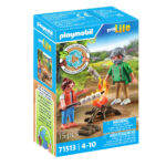 Playmobil My Life Kampvuur met marshmallows