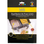 NoStik Friteuse Air Fryer folie dual basket set 4 stuks