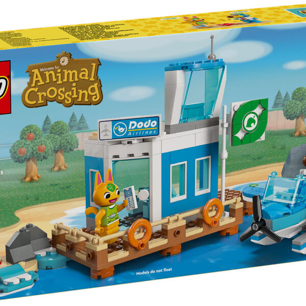 LEGO Animal Crossing Vlieg met Dodo Airlines