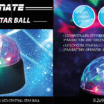 LED Lamp Crystal boil 9,2cm