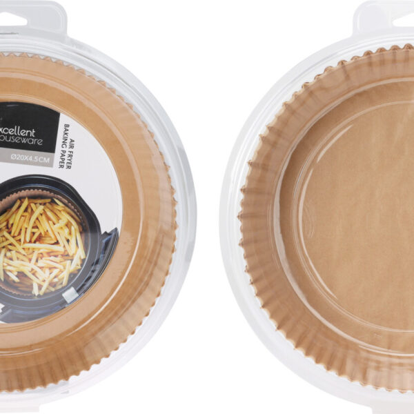 Airfryer bakpapier dia 20cm 50 stuks