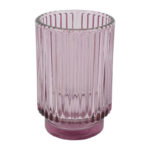 Countryfield Theelichth Palba L l.8,5x8,5x13cm - paars