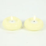Countryfield LED Drijfkaars 7,5cm 2 stuks - creme