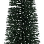 Kerstboompje groen 35cm met sneeuw