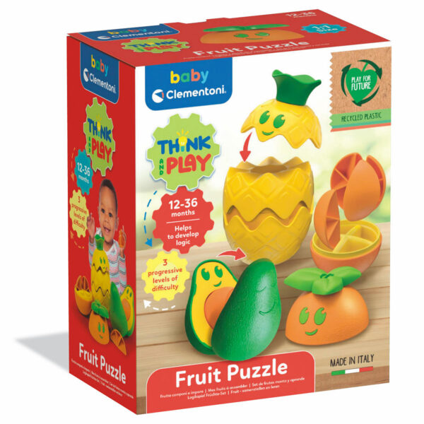 Clementoni Baby Play For Future Fruit Puzzel
