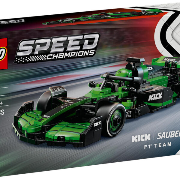 LEGO Speed Champions F1 KICK Sauber Team C44 racewagen
