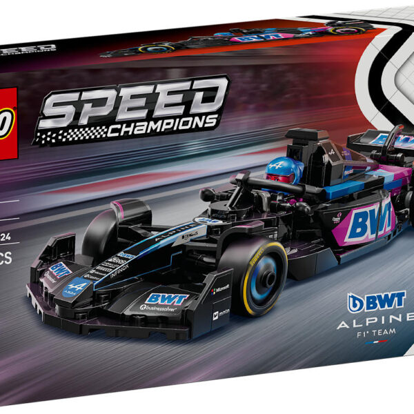 LEGO Speed Champions F1 BWT Alpine Team A524 racewagen