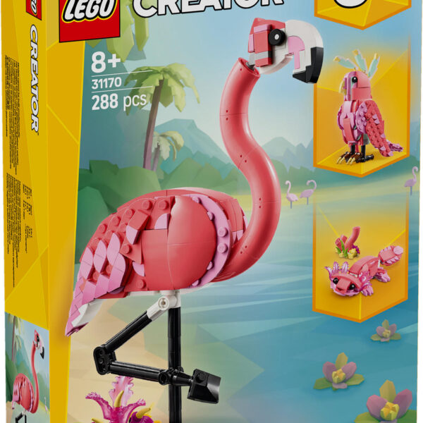 LEGO CREATOR Wilde dieren: roze flamingo