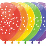 Ballonnen Cijfers 6 stuks - 30 jaar