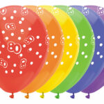 Ballonnen Cijfers 6 stuks - 80 jaar