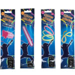 Glow sticks armband brilletje of staaf 4ass