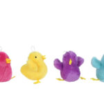 Take Me Home vogel pluche 4 ass 7,5cm