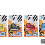 Piano music memory 19 songs met sleutelhanger 4ass 6cm