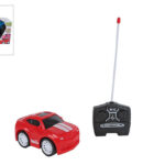 Roadstar RC auto 27MHZ rood 13,5cm