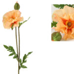 Countryfield Kunstbloem Papaver Vere creme 64cm