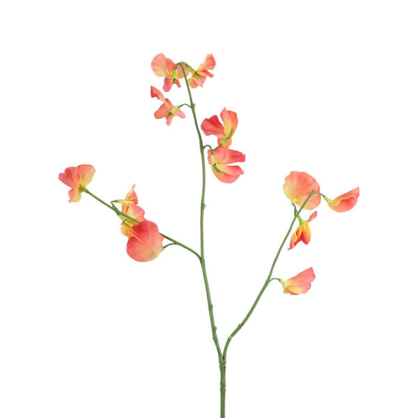 Countryfield Kunstbloem Lathyrus oradus zalm 77cm