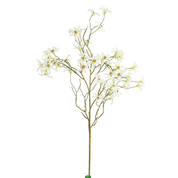 Countryfield Kunstbloem Magnolia stellata S wit 104cm