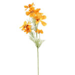 Countryfield Kunstbloem Cosmos oranje 74cm