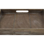 Countryfield Dienblad vierkant Claudina 30cm bruin