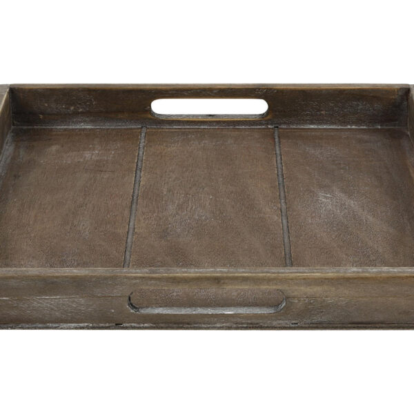 Countryfield Dienblad vierkant Claudina 30cm bruin
