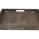 Countryfield Dienblad vierkant Claudina 40cm bruin