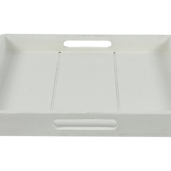 Countryfield Dienblad vierkant Claudina 30cm wit