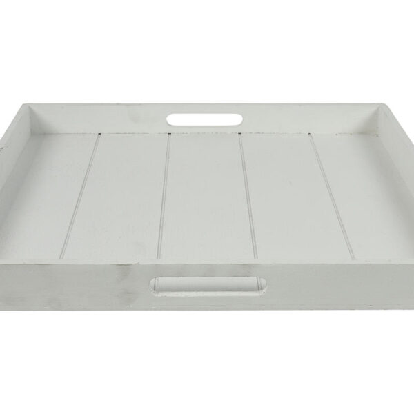 Countryfield Dienblad vierkant Claudina 50cm wit