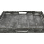 Countryfield Dienblad vierkant Claudina 50cm grey wash