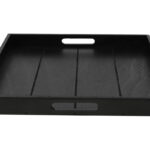 Countryfield Dienblad vierkant Claudina 40cm zwart