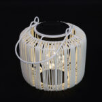 Countryfield Hanglamp solar LED Didem wit 9x15x16cm