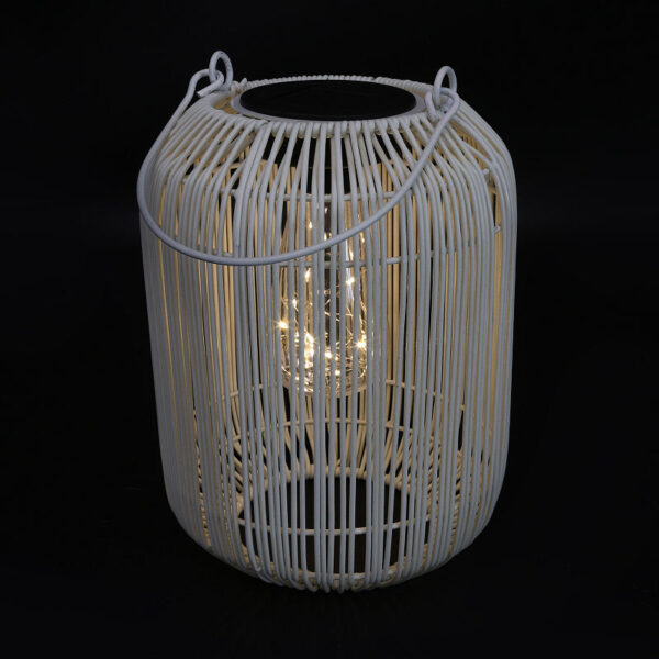 Countryfield Hanglamp solar LED Giona S wit 11x18x24cm