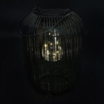 Countryfield Hanglamp solar LED Giona S zwart 11x18x24cm