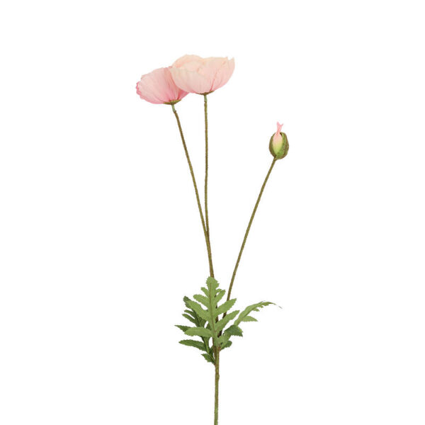 Countryfield Kunstbloem Papaver d.roze 95cm