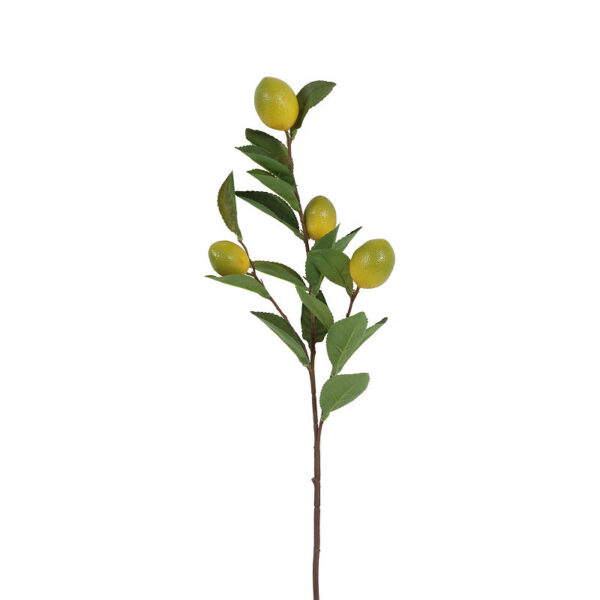 Countryfield Kunstbloem Lemon geel 73cm