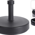 Parasolvoet donker grijs (vulbaar)