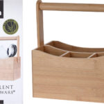 Bestekhouder met handvat Bamboe