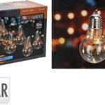 Feestverlichting Solar 10 lamps clear