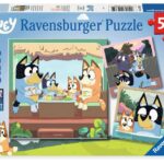 Puzzel 3x49 stukjes - Bluey