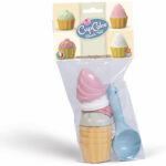 Strandset Cup Cake pastel 9-delig