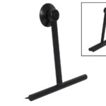 Badkamer raamwisser met zuignap zwart