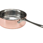 Sauspannetje koper - 350ml 12x4cm