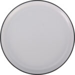 Melamine servies W/B bord 25cm