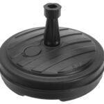 Parasolstandaard donker grijs