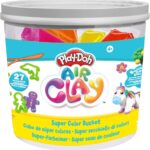 Play-Doh Air Clay Super Color Bucket 27-delig