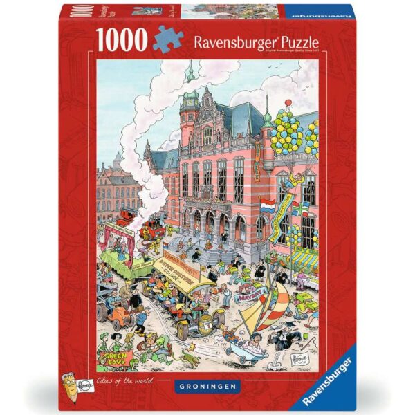 Puzzel 1000 stukjes Fleroux - Groningen
