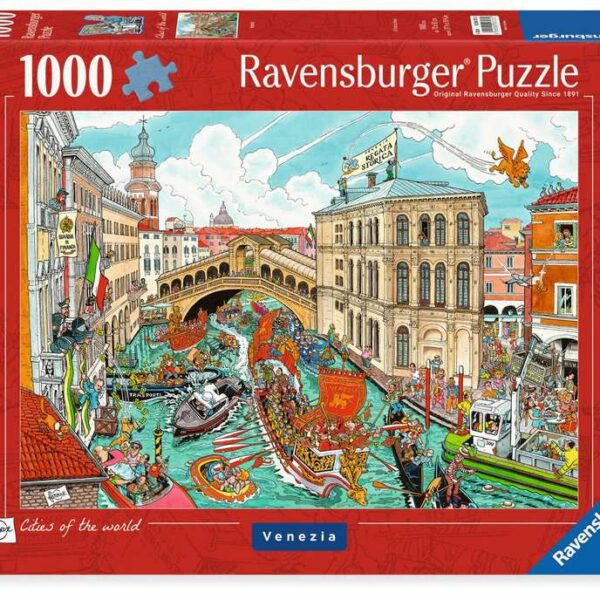 Puzzel 1000 stukjes Fleroux - Venetie