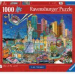 Puzzel 1000 stukjes Fleroux - Las Vegas