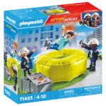 Playmobil Action Heroes Brandweerlieden met luchtkussens