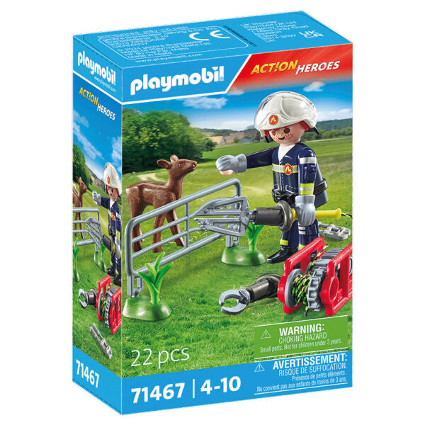 Playmobil Action Heroes Dierenbescherming brandweer